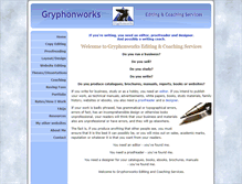 Tablet Screenshot of gryphonworks.com